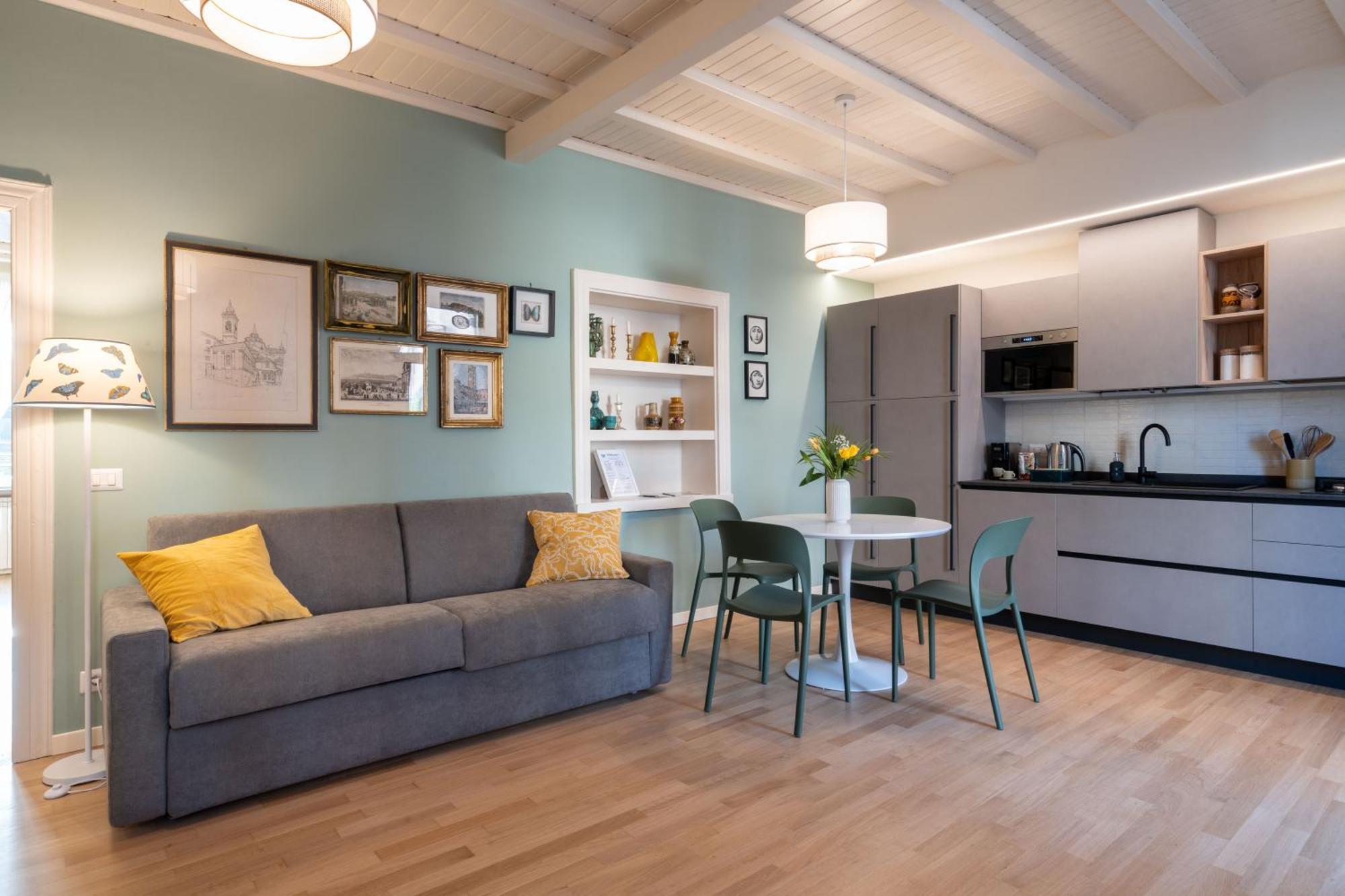 La Farfalla Blu - Boutique Apartment Бергамо Экстерьер фото