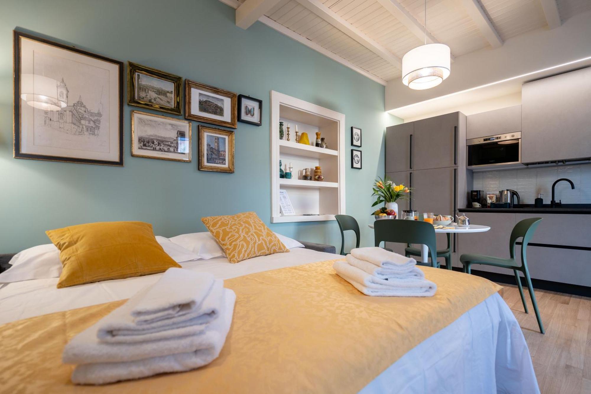 La Farfalla Blu - Boutique Apartment Бергамо Экстерьер фото